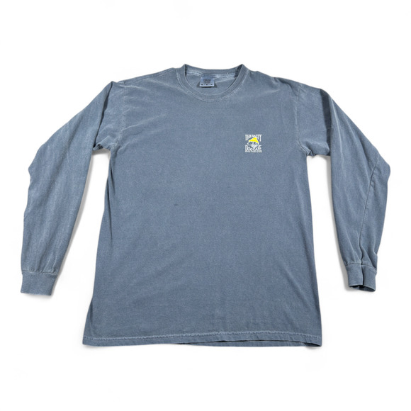 Salty Dog Cafe Shirt Adult MEDIUM Blue Cotton Hilton Head South Carolina Y2K - Picture 2 of 8